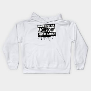 GAMING - ANGRY GAMER Kids Hoodie